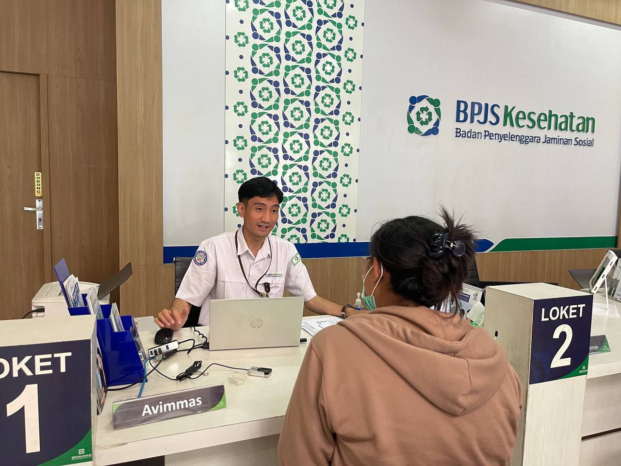 Foto : Proses Pelayanan BPJS Kesehatan