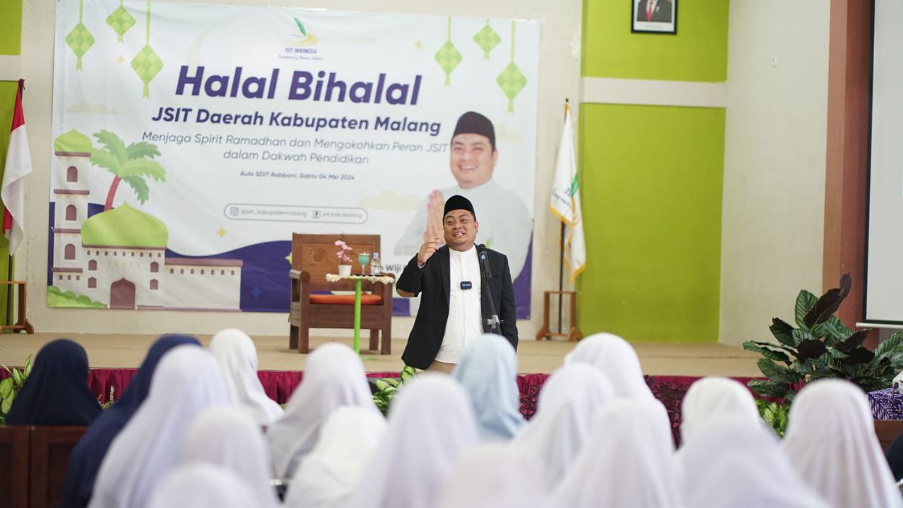 Presiden NGG Ajak Lahirkan Generasi Berdaya Saing pada acara Halal Bihalal JSIT Malang.