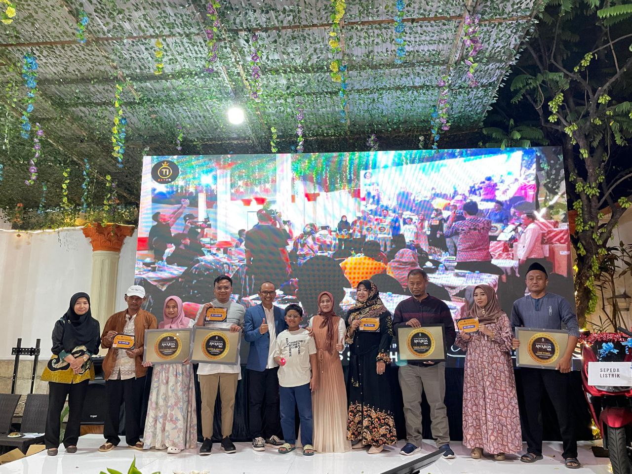 Acara gathering khusus bagi pelanggan VIP yang diadakan PT.Turen Indah Beton, Rabu (14/8).