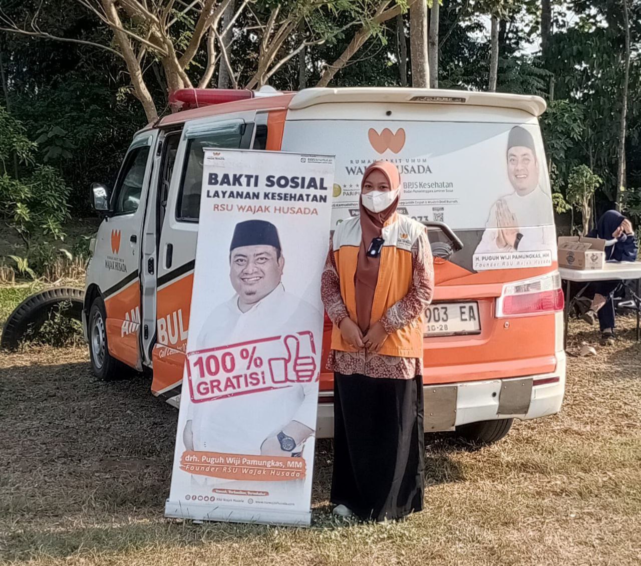 Bakti Sosial Layanan Kesehatan oleh RSU Wajak Husada.