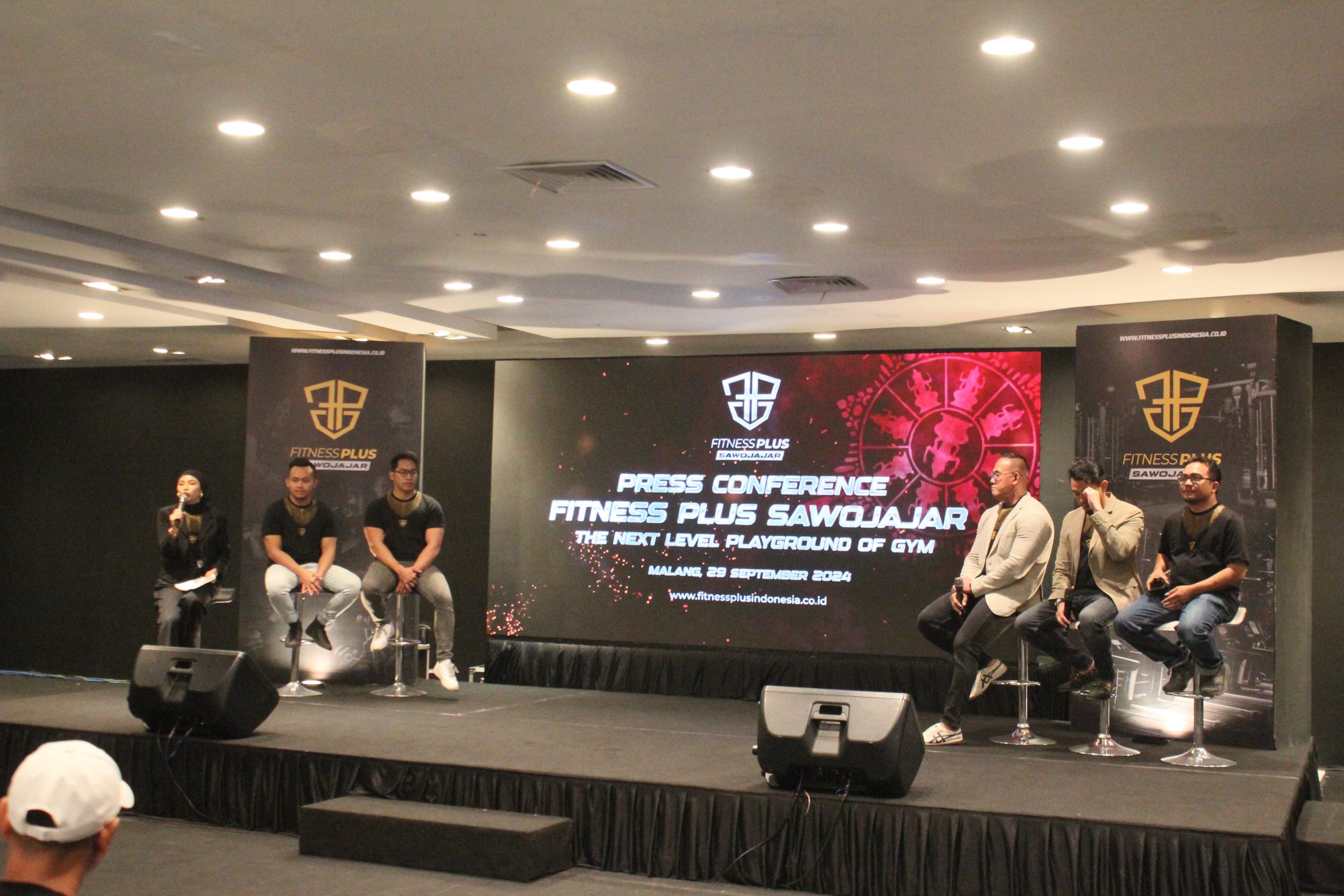 Event Press Conference pembukaan cabang baru Fitness Plus Sawojajar di Kota Malang. (Minggu, 29 Agustus 2024)